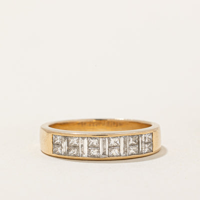 Princess & Baguette Cut Diamond Band | 0.50ctw | SZ 5.75 |