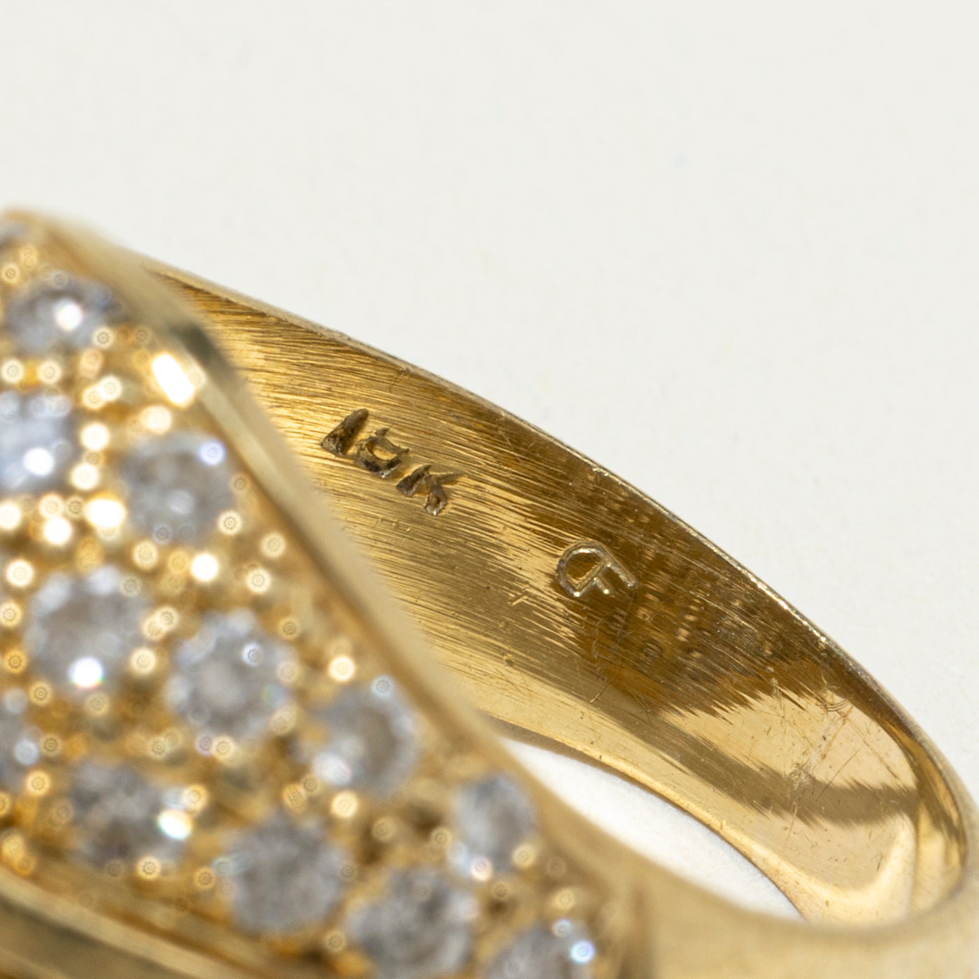 18k Sapphire & Diamond Cocktail Dome Ring | 2.29ct, 2.70ctw | SZ 6.5
