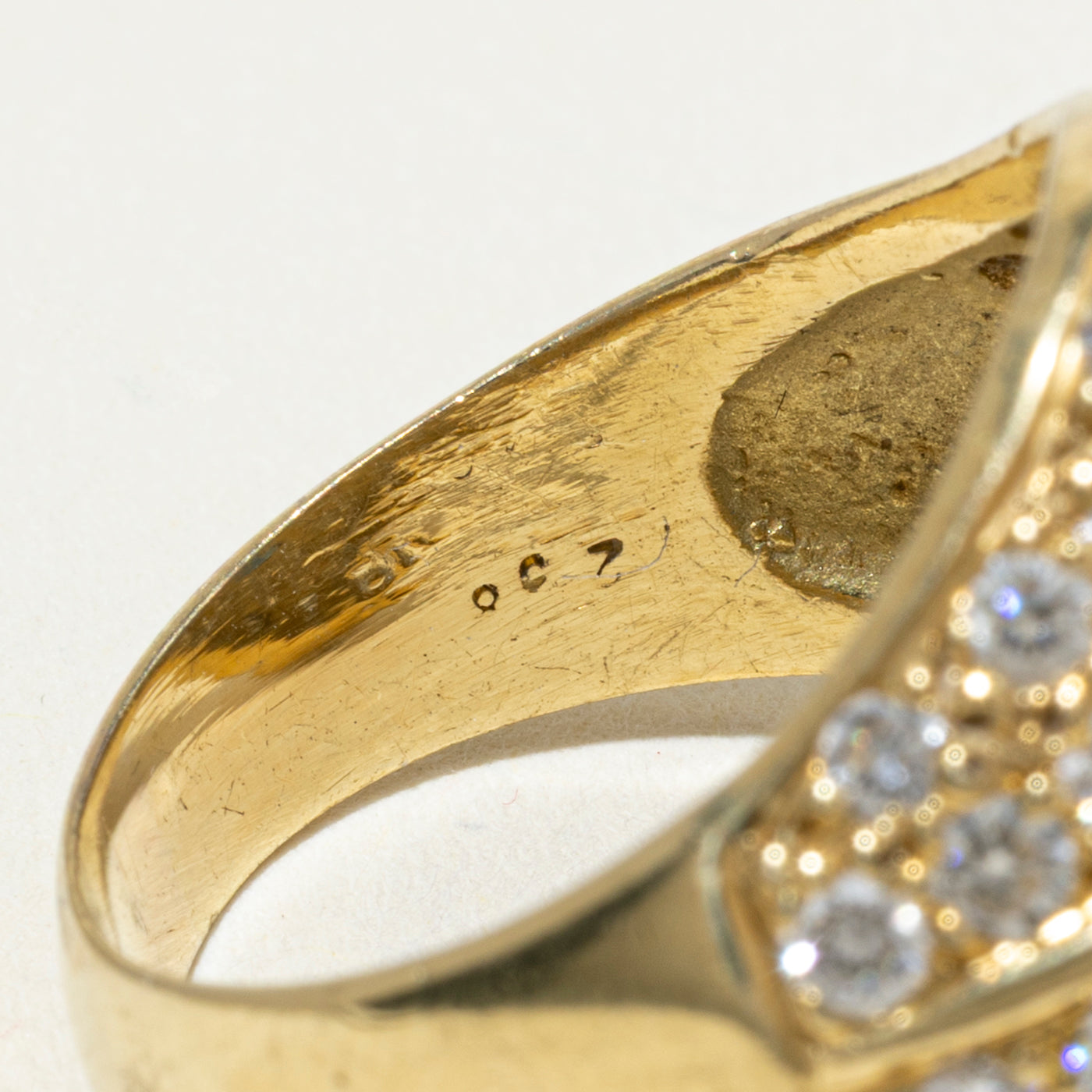18k Sapphire & Diamond Cocktail Dome Ring | 2.29ct, 2.70ctw | SZ 6.5
