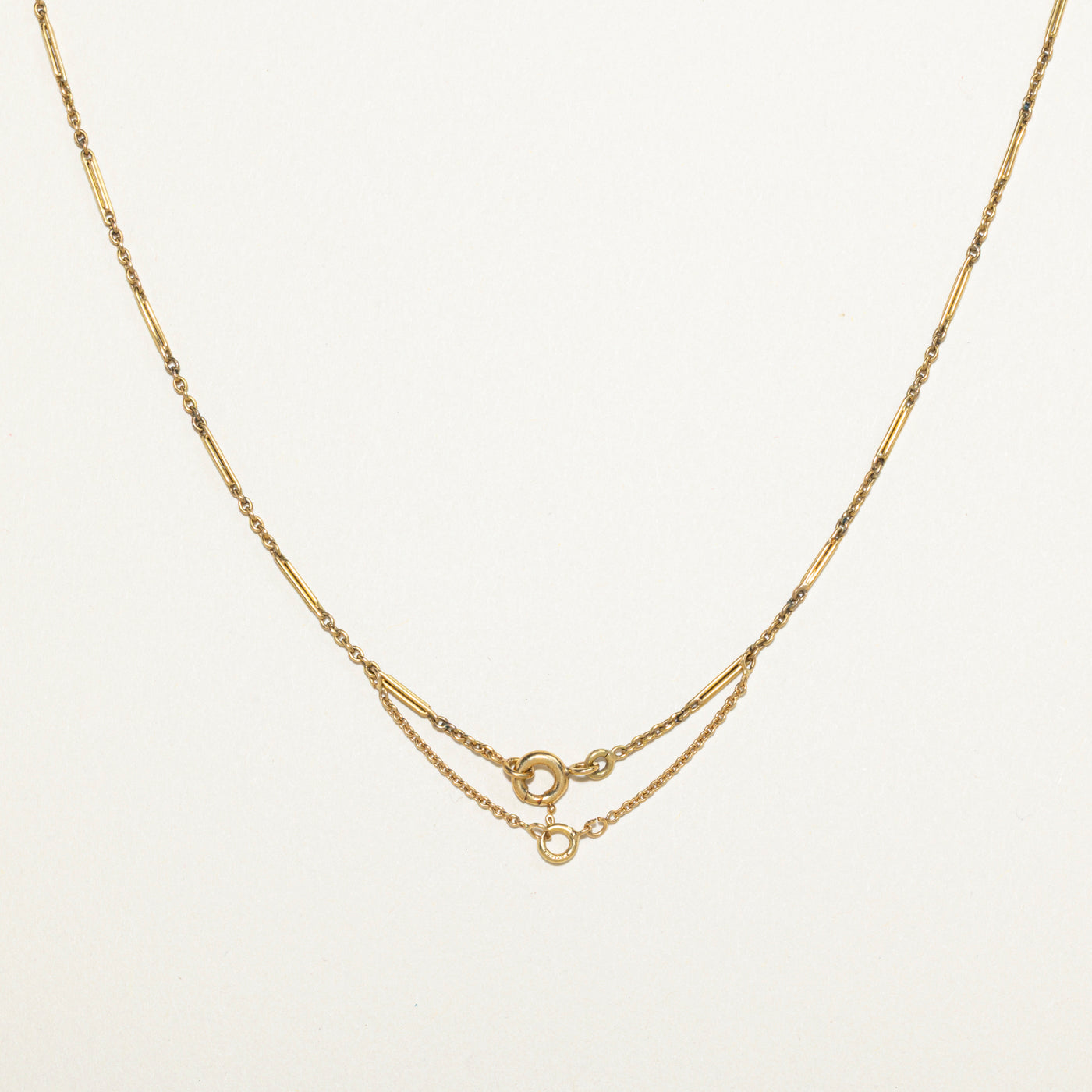 18K Bezel Set Diamond Floral Necklace | 0.40ctw | 17"