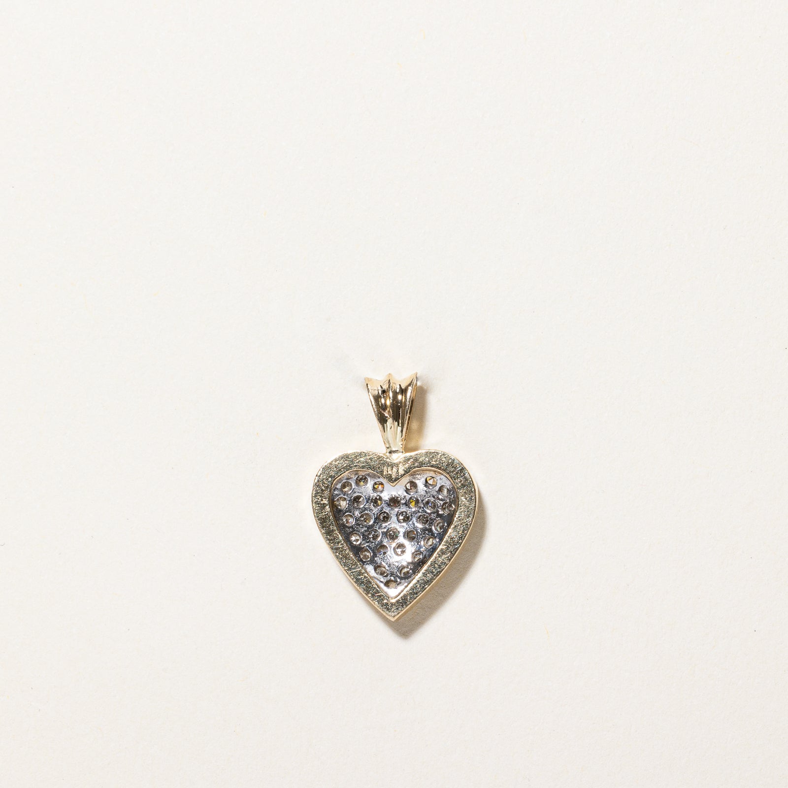 Pendentif cœur en diamant | 0,31 ct | 