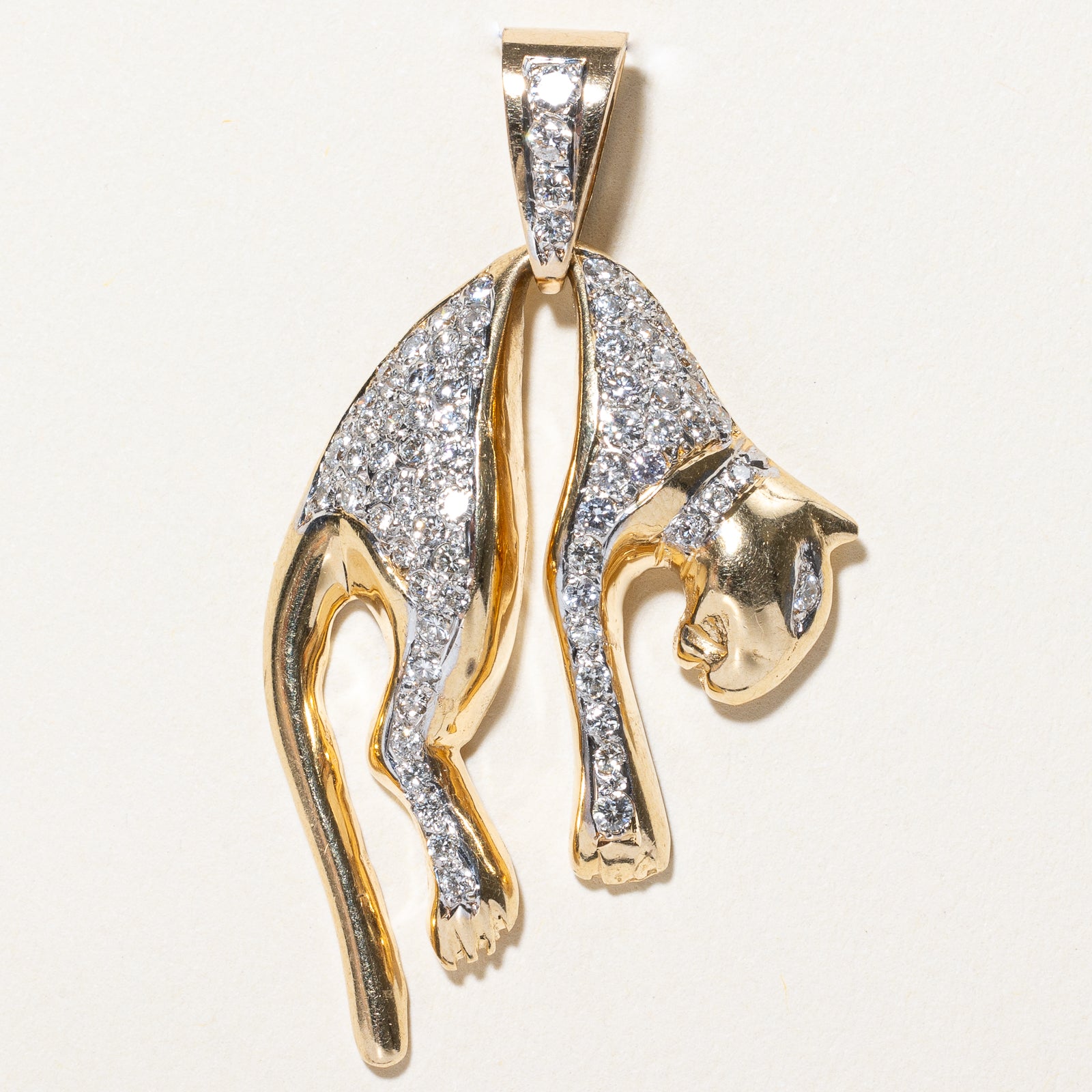 Panther Diamond Pendant | 1.00ctw |