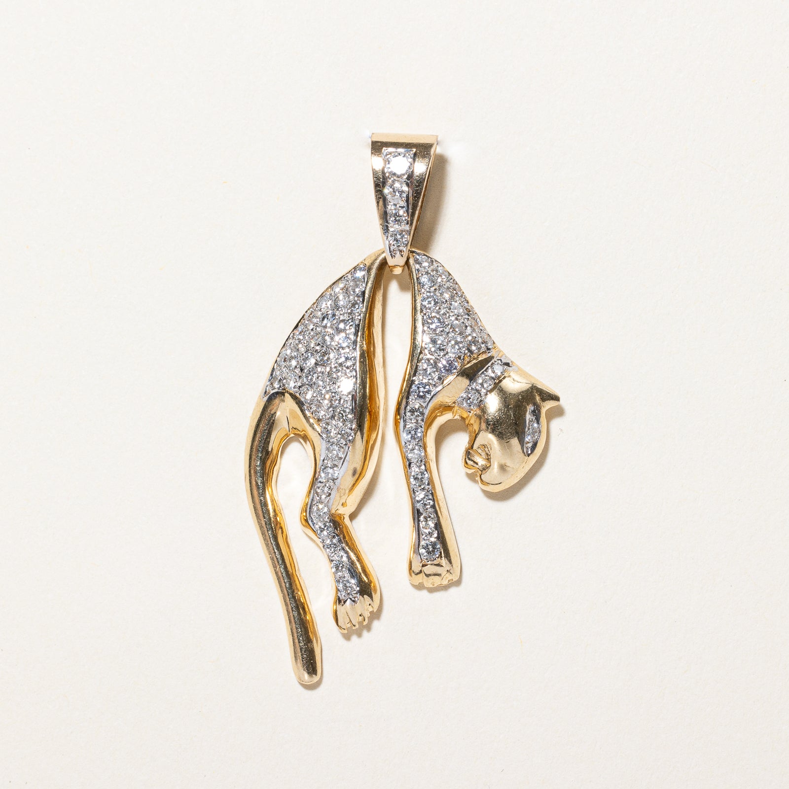 Panther Diamond Pendant | 1.00ctw |