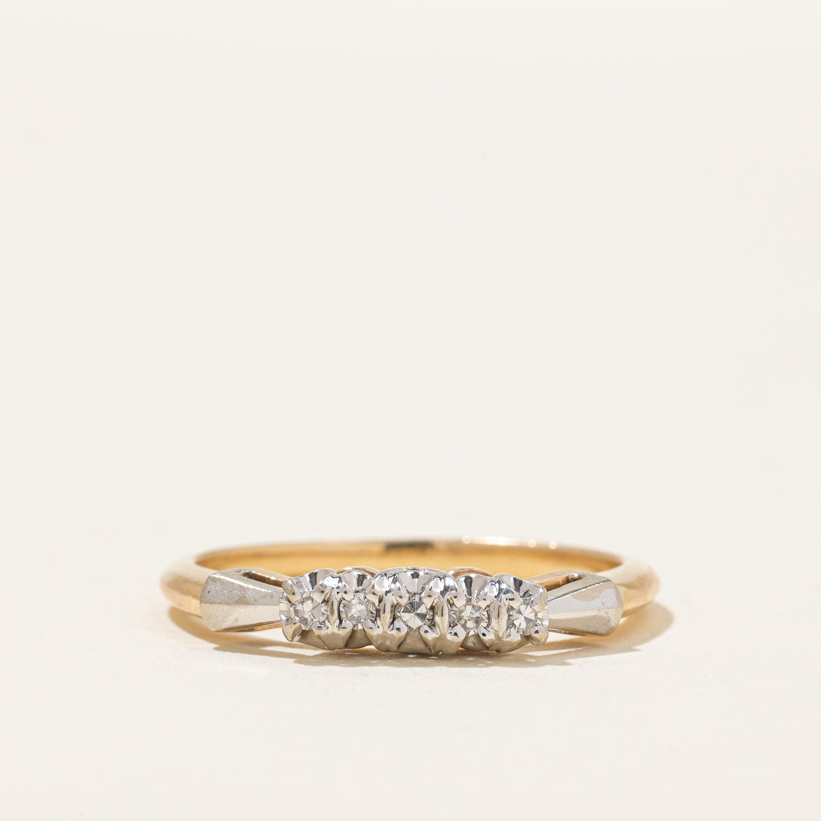 Five Stone Diamond Ring | 0.07ctw | SZ 7 |
