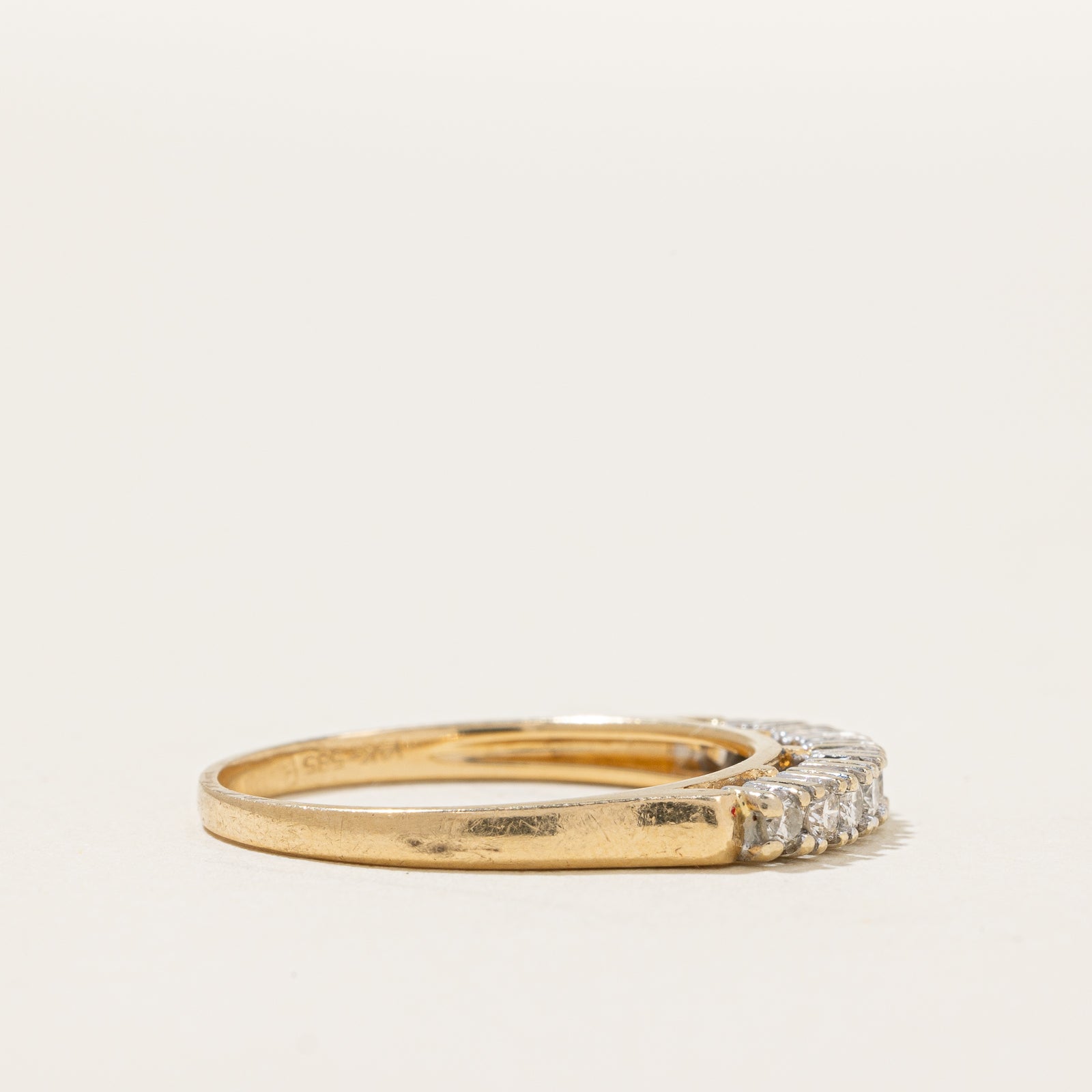 Semi Eternity Diamond Band | 0.20ctw | SZ 6.5 |