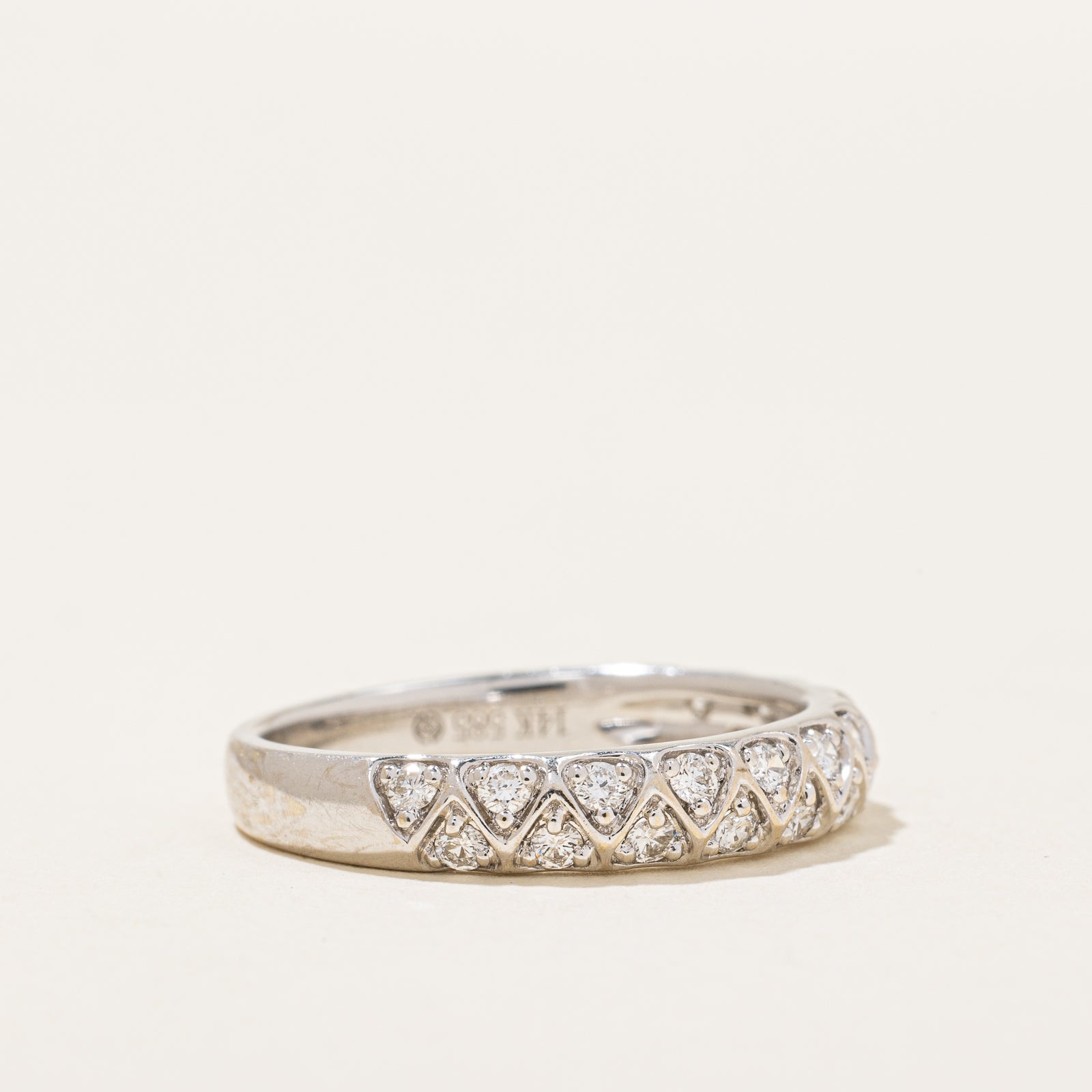 Bague en diamants | 0,22 ct | Taille 7 | 