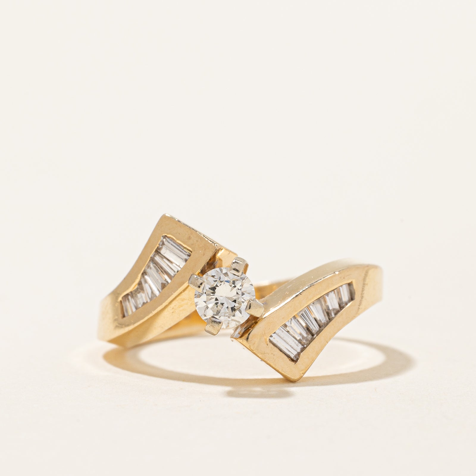 High Set Diamond Ring | 0.33ctw | SZ 4.75 |