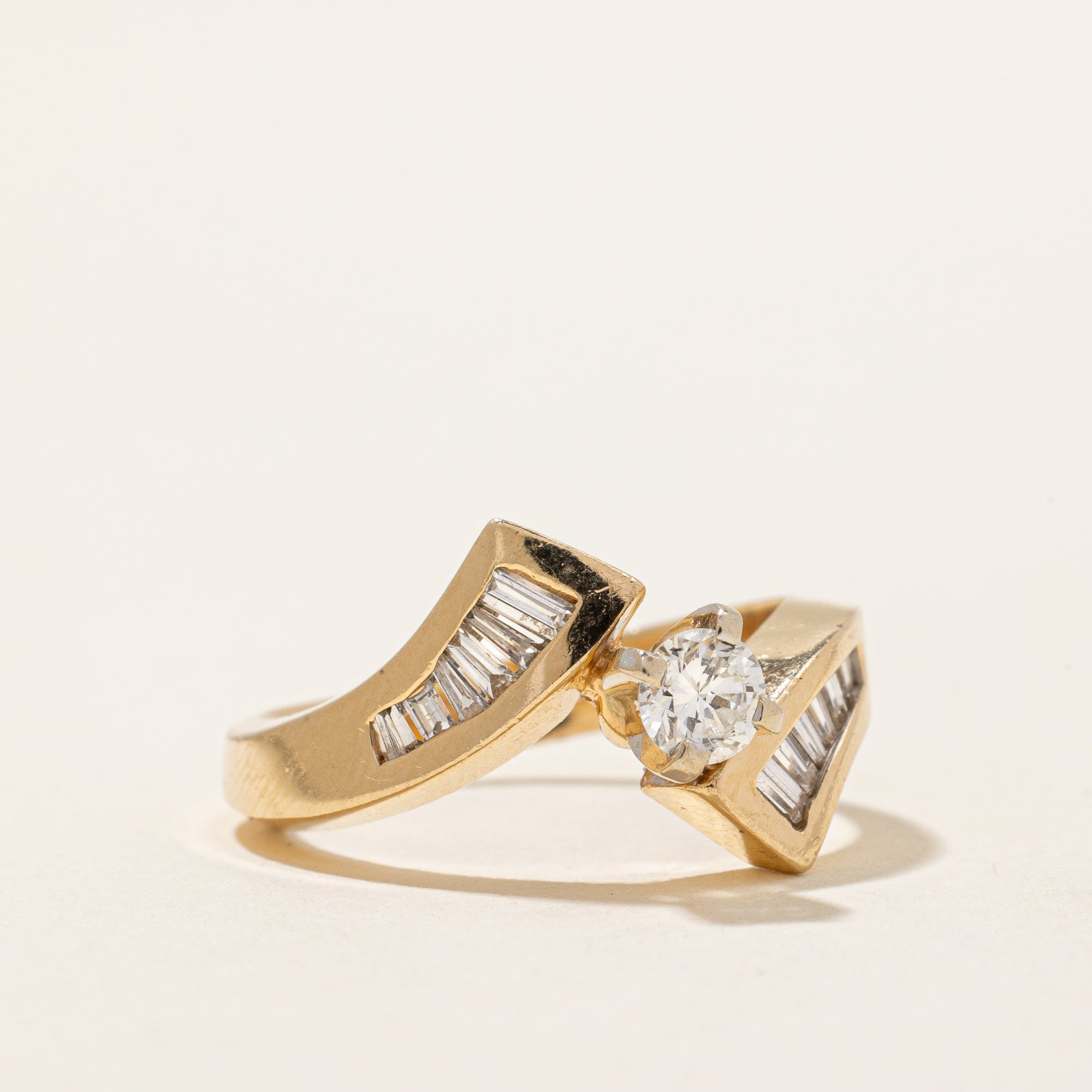 High Set Diamond Ring | 0.33ctw | SZ 4.75 |