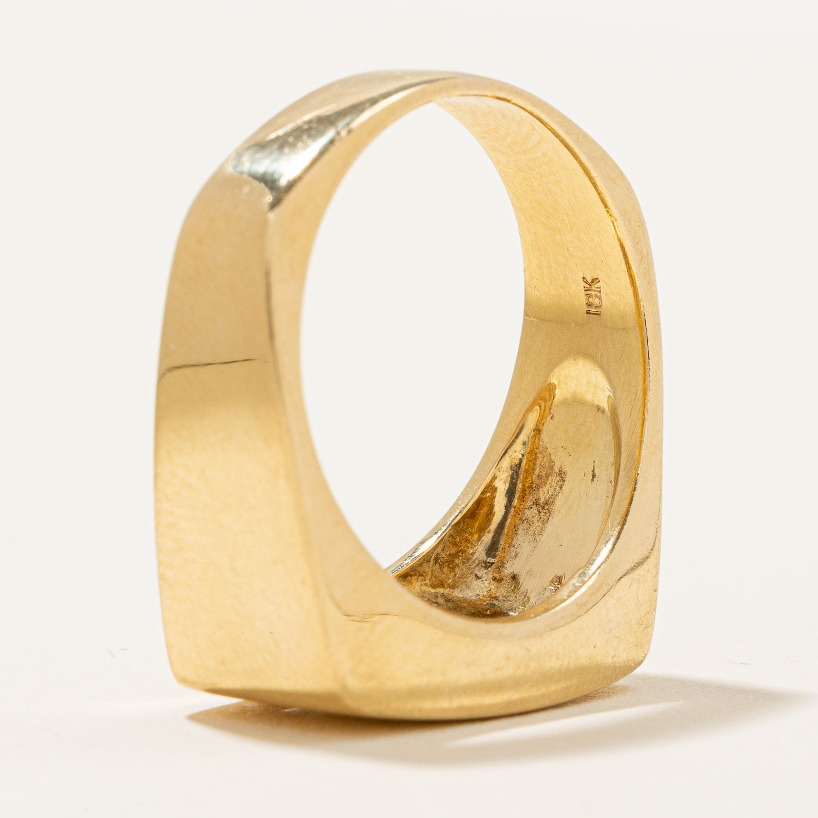 Bague taureau en diamant | 0,27 ct | Taille 9 | 