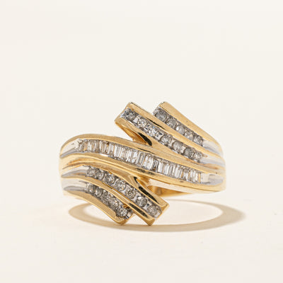 Diamond Waterfall Ring | 0.36ctw | SZ 8.25 |
