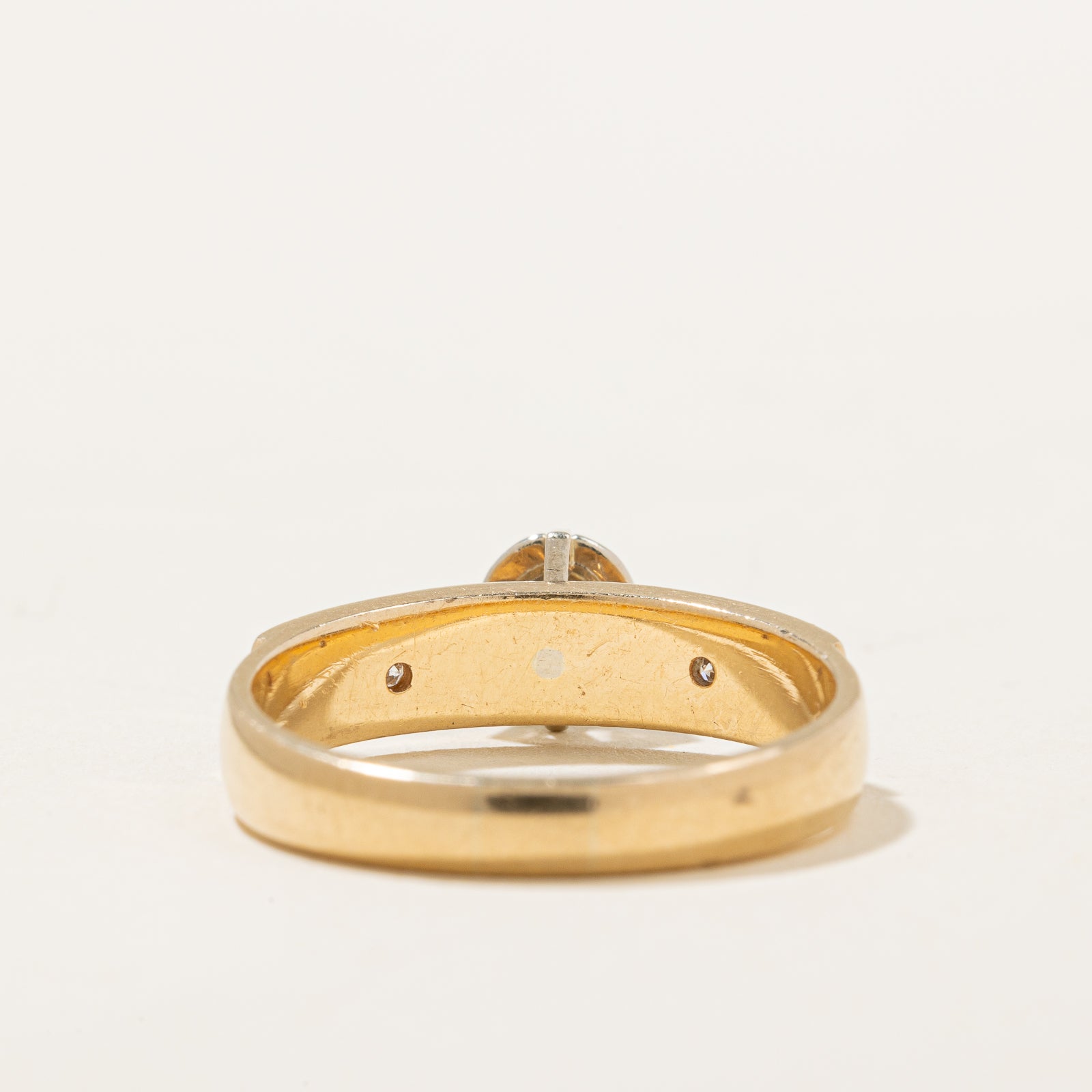 High Illusion Set Diamond Ring | 0.11ctw | SZ 7.5 |