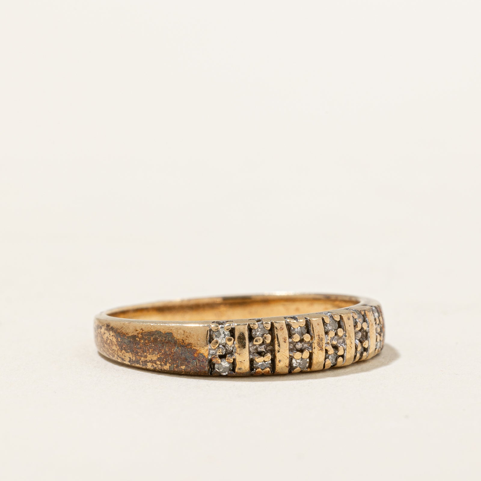 Diamond Band | 0.08ctw | SZ 6.75 |