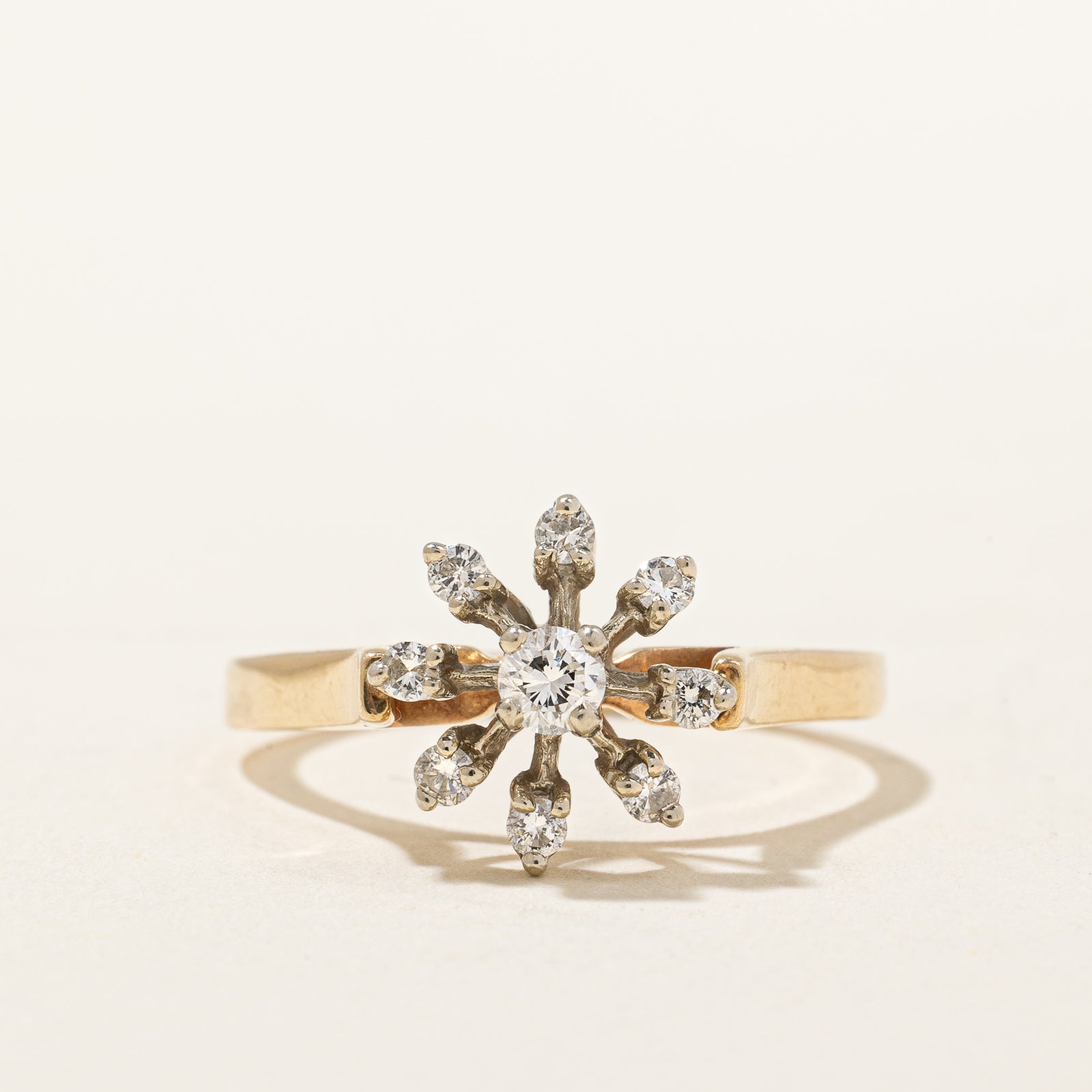 Open Diamond Cluster Ring | 0.27ctw | SZ 8.25 |