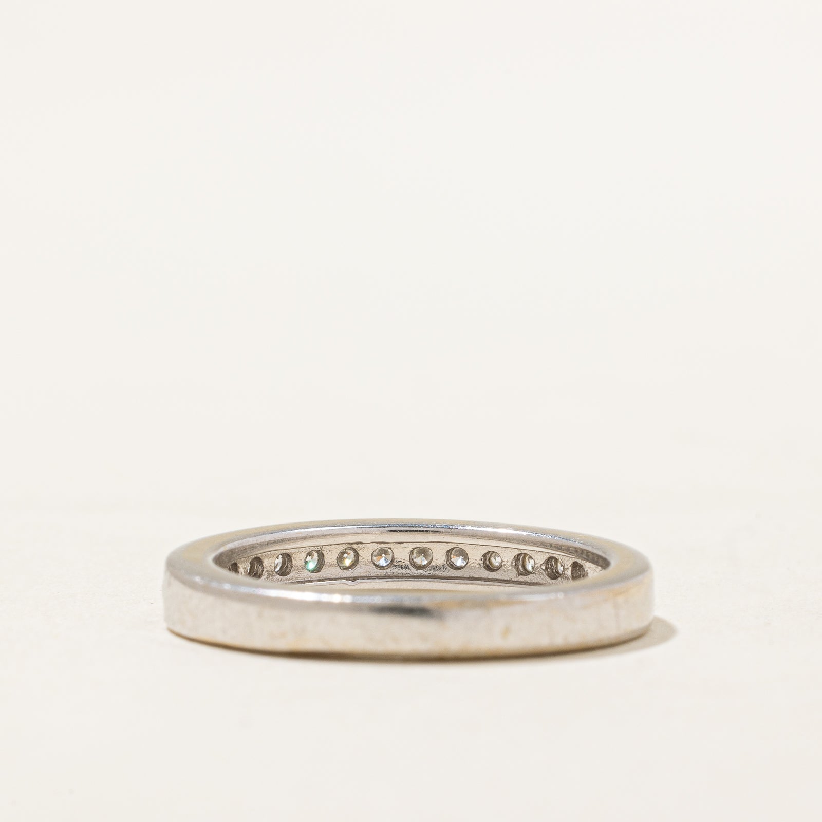 Channel Set Semi Eternity Diamond Band | 0.30ctw | SZ 4.25 |