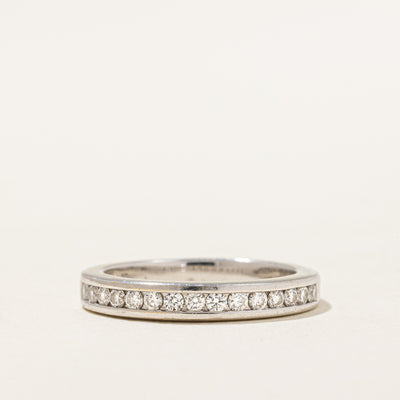 Channel Set Semi Eternity Diamond Band | 0.30ctw | SZ 4.25 |