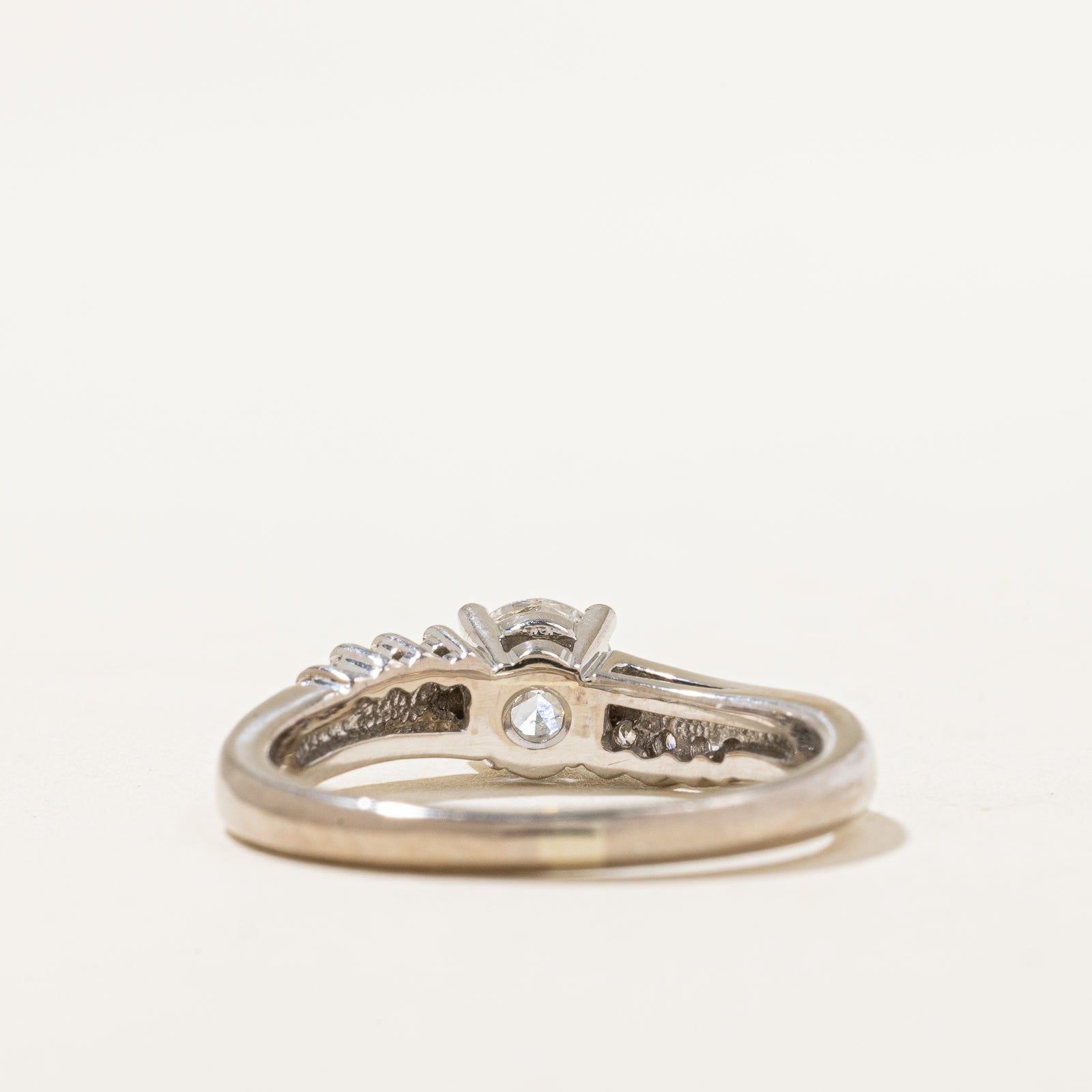 Diamond Bypass Engagement Ring | 0.74ctw | SZ 7 |