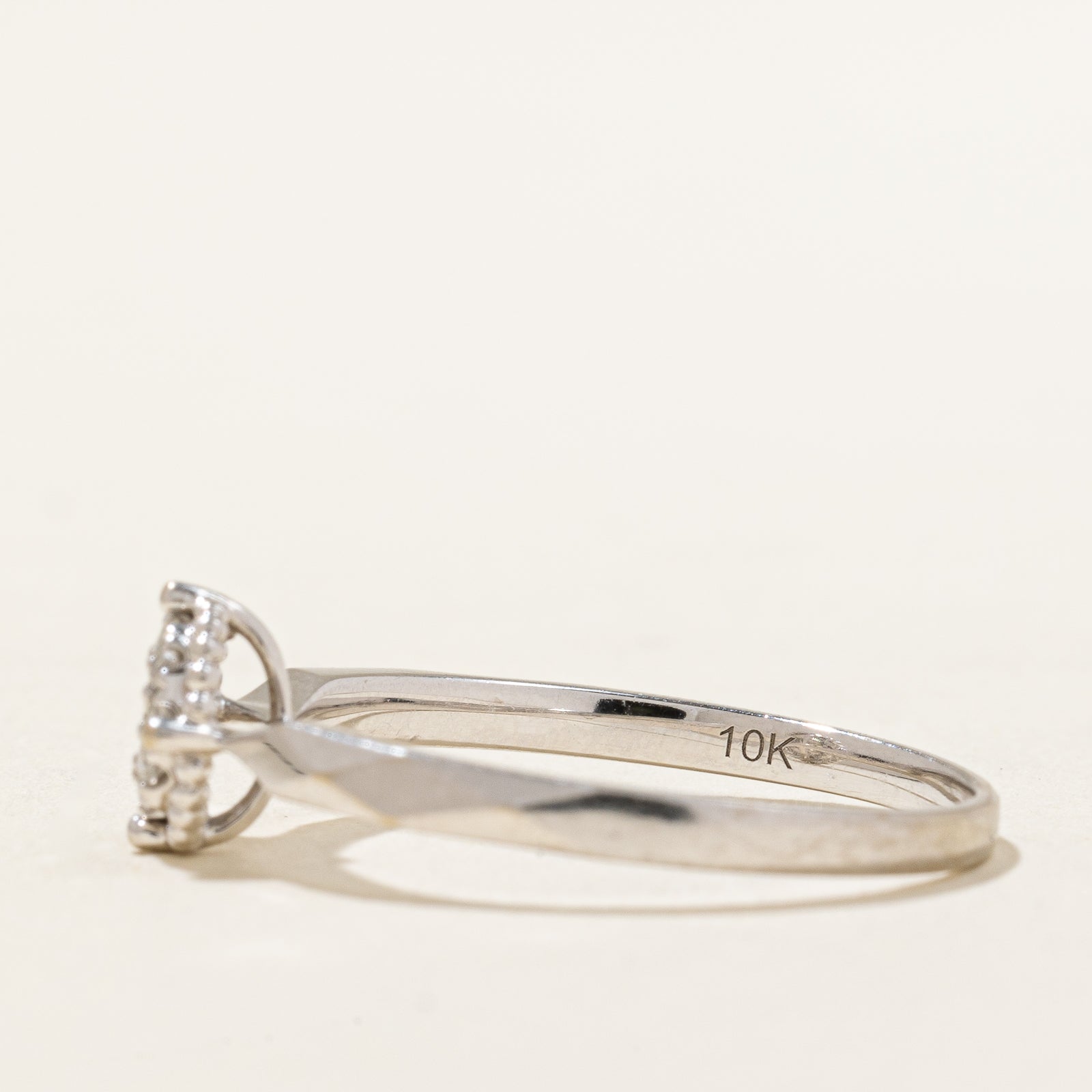 Diamond Halo Ring | 0.14ctw | SZ 6.5 |