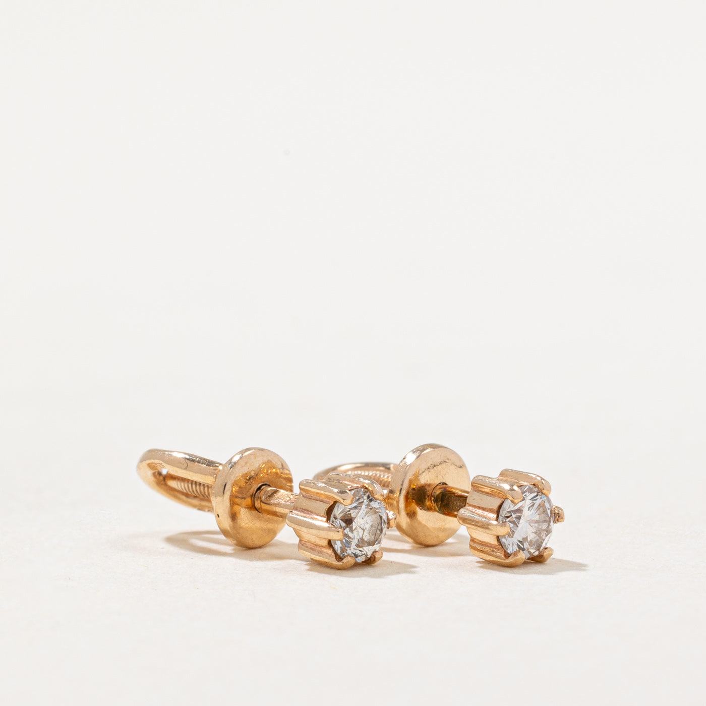 Diamond Stud Earrings | 0.20ctw |