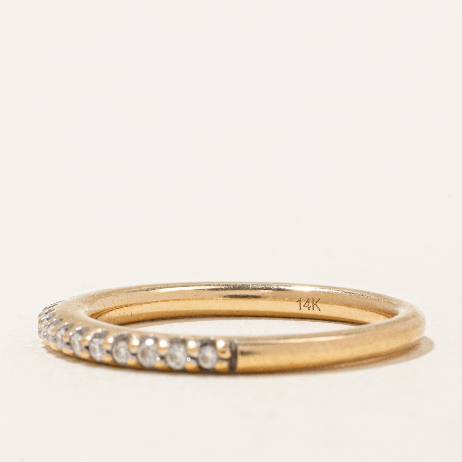Semi Eternity Diamond Band | 0.15ctw | SZ 5.25 |