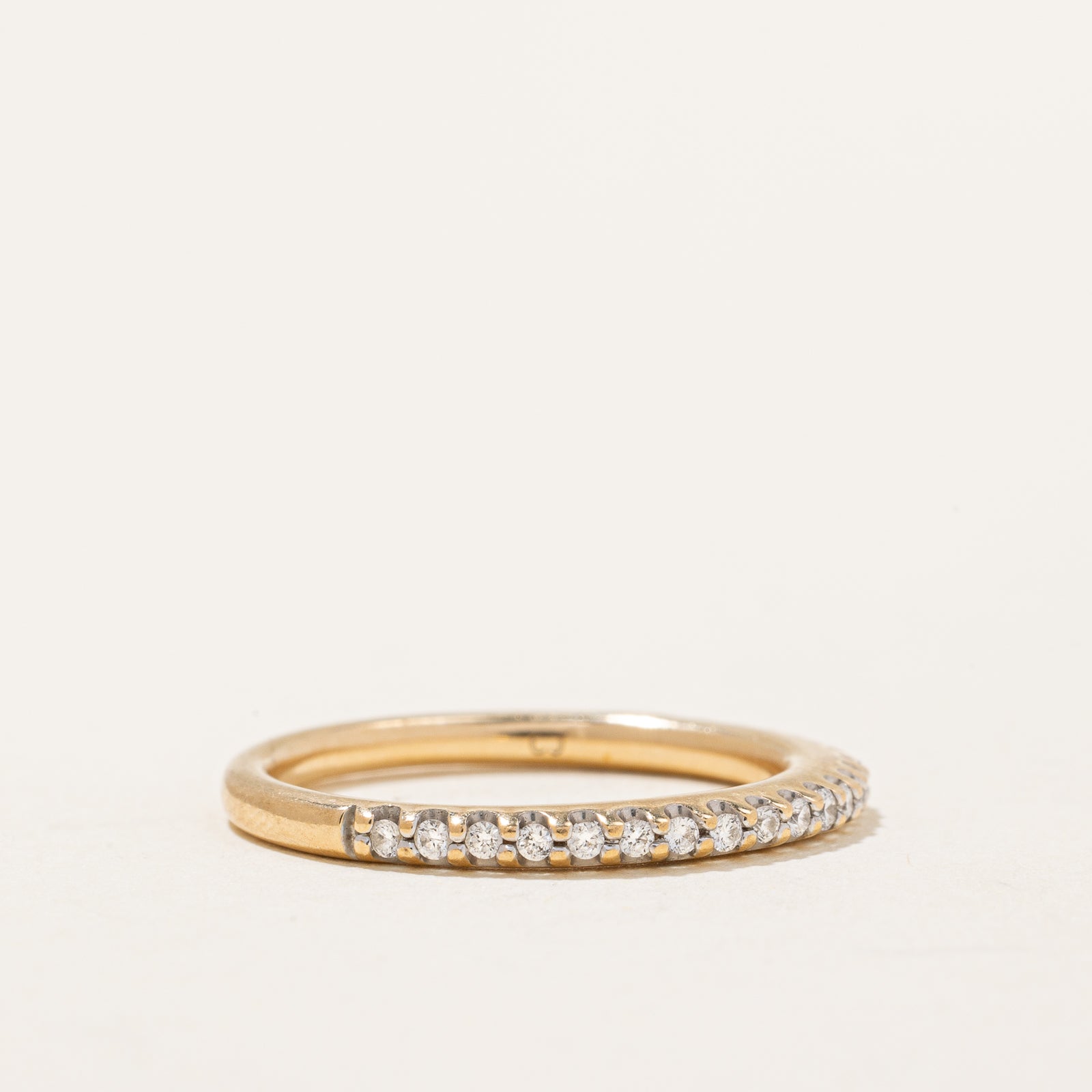 Semi Eternity Diamond Band | 0.15ctw | SZ 5.25 |