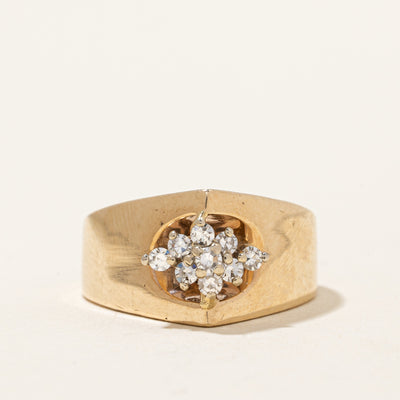 Diamond Cluster Ring | 0.18ctw | SZ 5 |