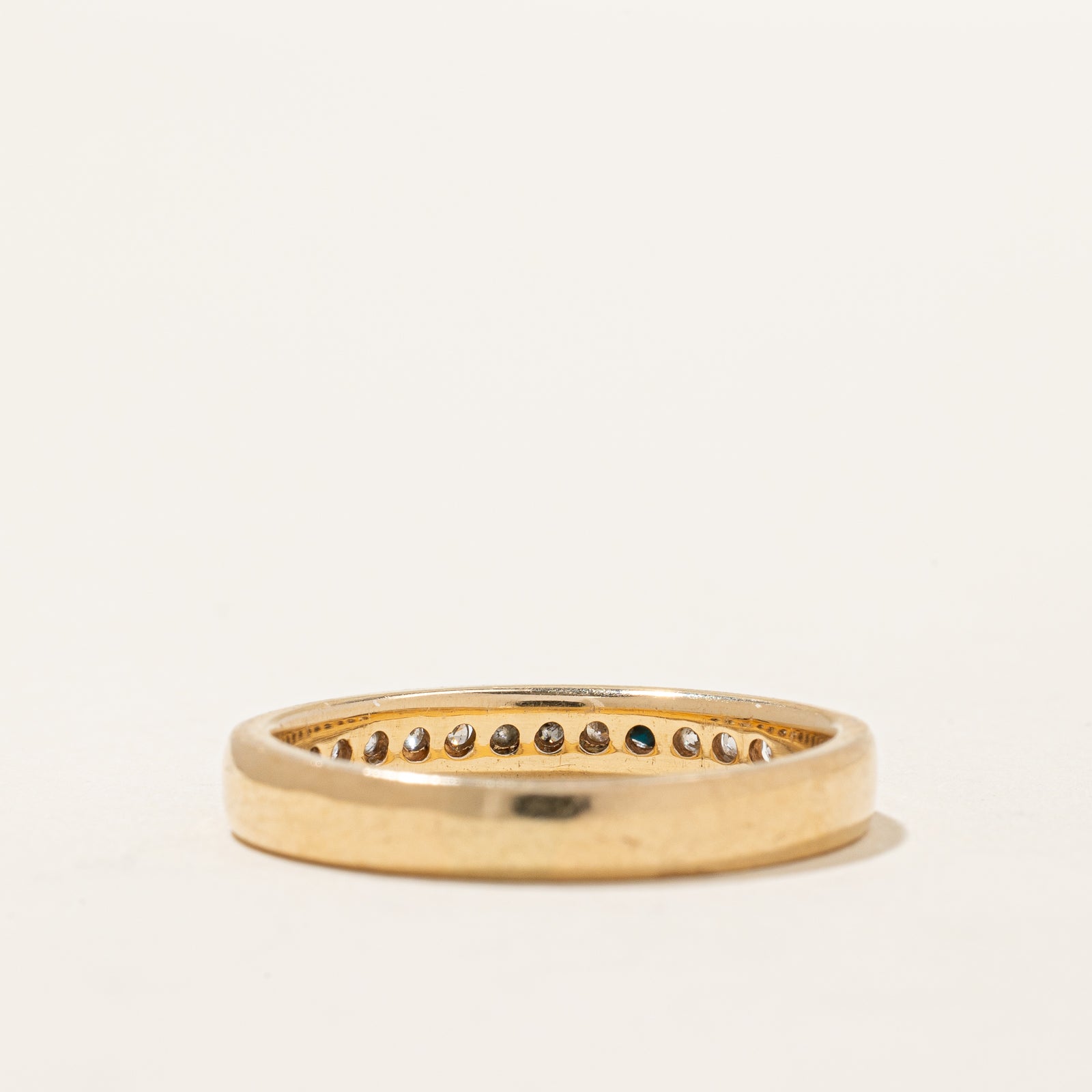 Channel Set Semi Eternity Diamond Band | 0.26ctw | SZ 8 |