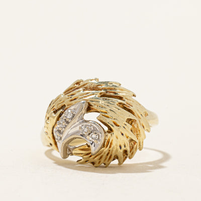 Abstract Diamond Ring | 0.05ctw | SZ 5.75 |