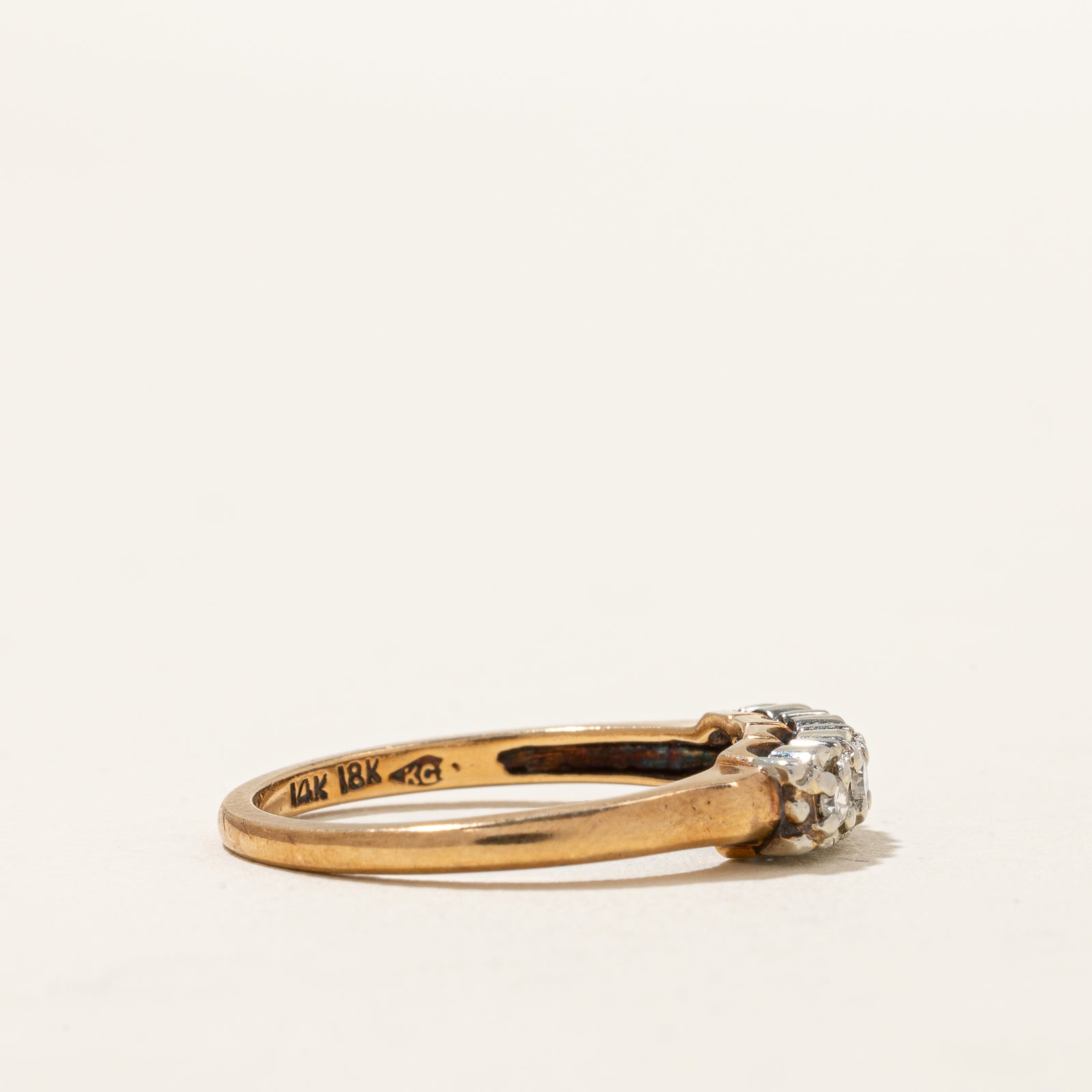 Four Stone Diamond Ring | 0.10ctw | SZ 6 |