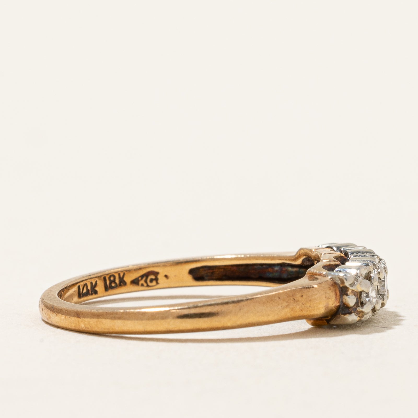 Four Stone Diamond Ring | 0.10ctw | SZ 6 |