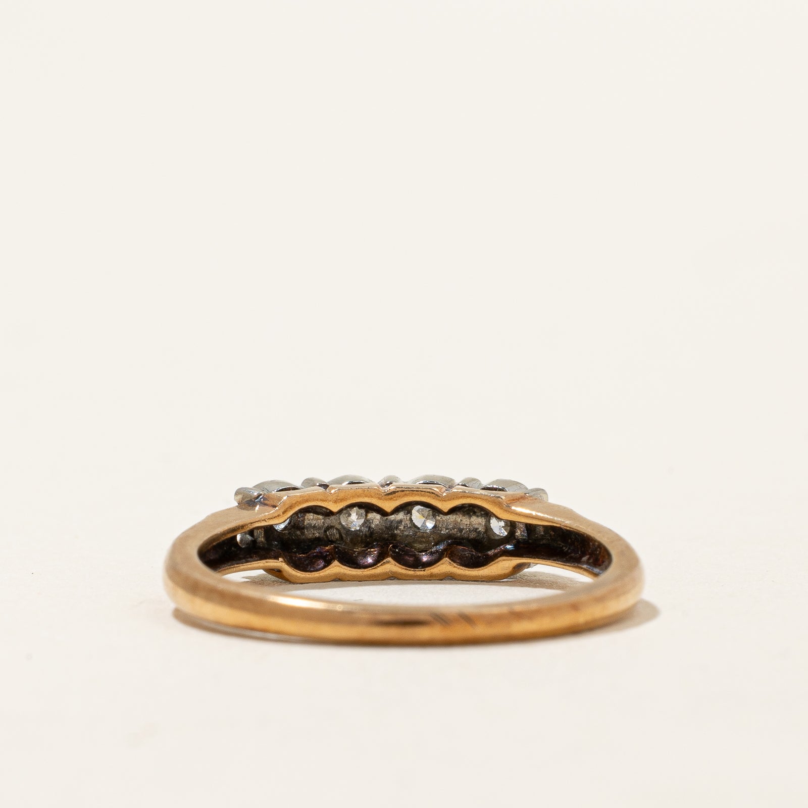 Four Stone Diamond Ring | 0.10ctw | SZ 6 |