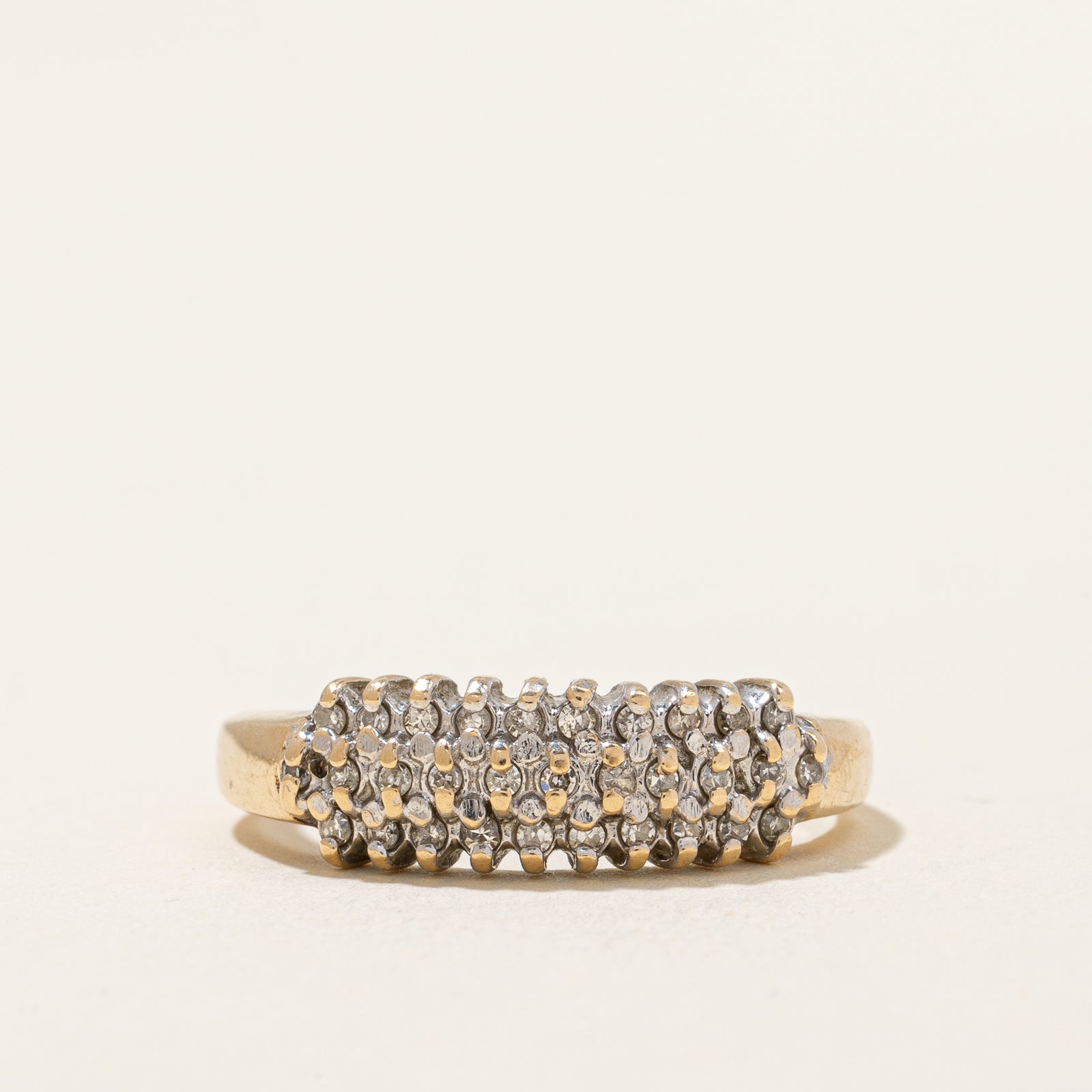 Diamond Cluster Ring | 0.16ctw | SZ 6.25 |