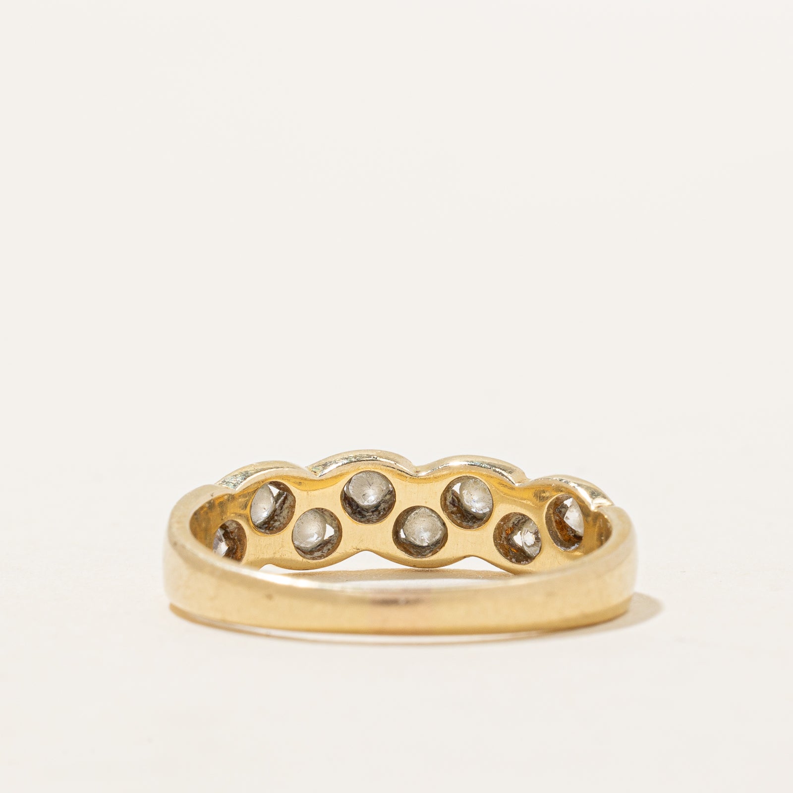 'Birks' Braided Diamond Ring | 0.20ctw | SZ 7.25 |