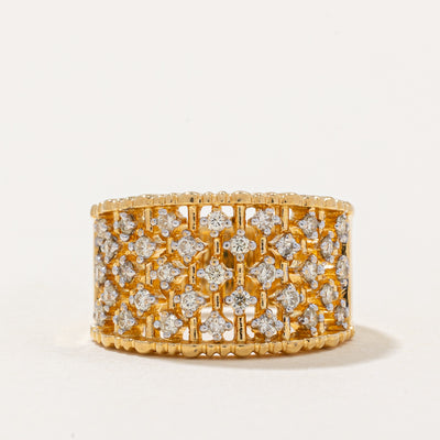 Diamond Lattice Ring | 0.46ctw | SZ 6 |