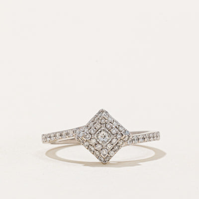 Diamond Cluster Ring | 0.28ctw | SZ 5 |