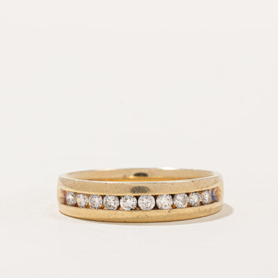 Channel Set Semi Eternity Diamond Band | 0.50ctw | SZ 10.25 |