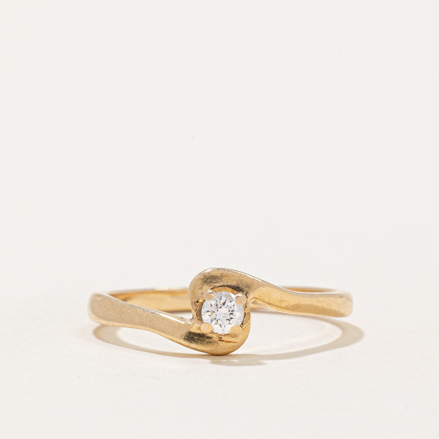 High Set Diamond Ring | 0.11ct | SZ 6.75 |