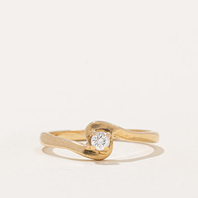 High Set Diamond Ring | 0.11ct | SZ 6.75 |