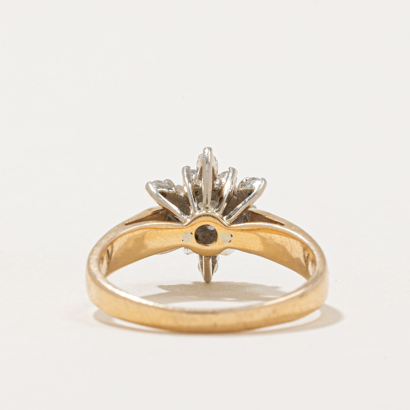 Diamond Cluster Cocktail Ring | 0.21ctw | SZ 5 |