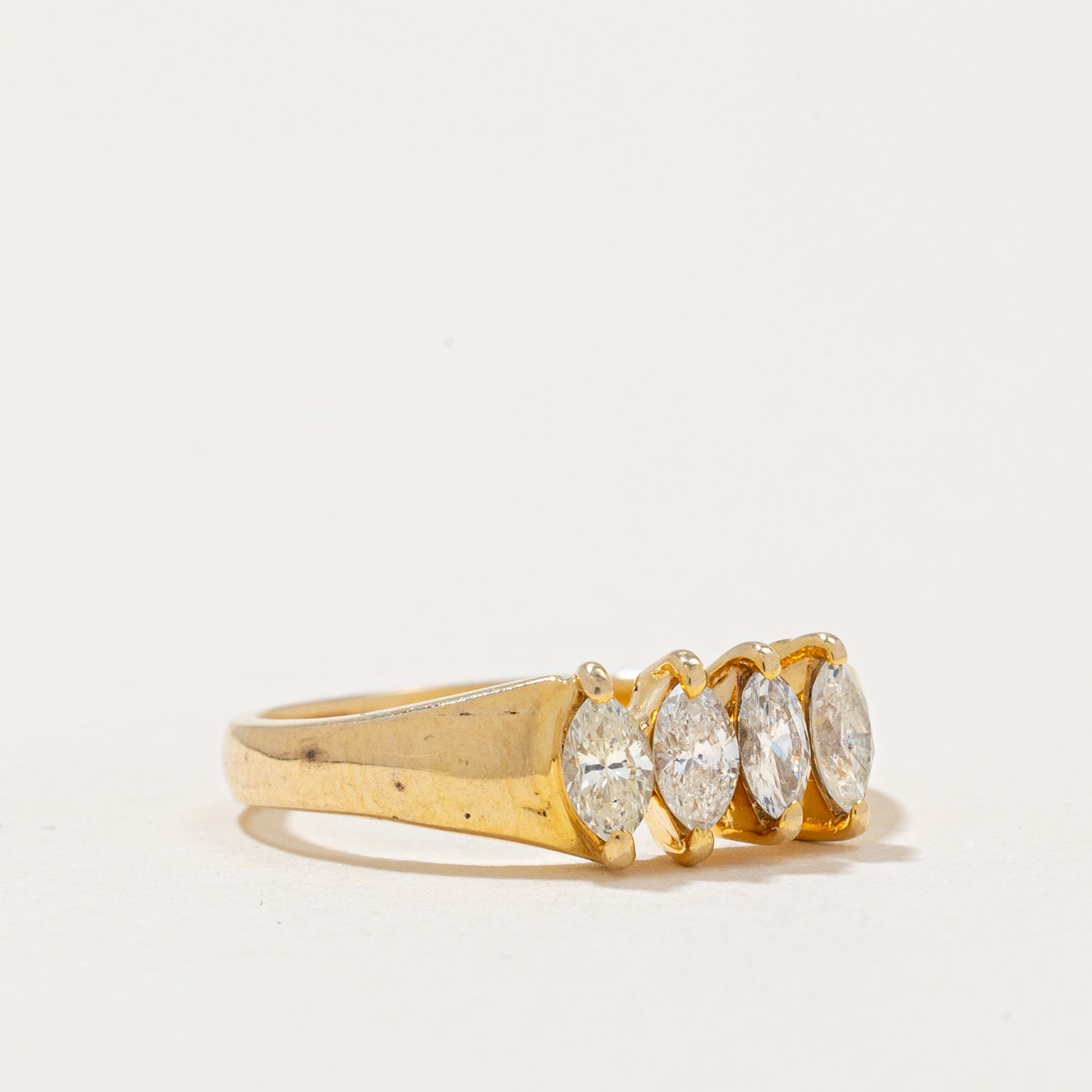 Four Stone Marquise Cut Diamond Ring | 0.40ctw | SZ 5.5 |