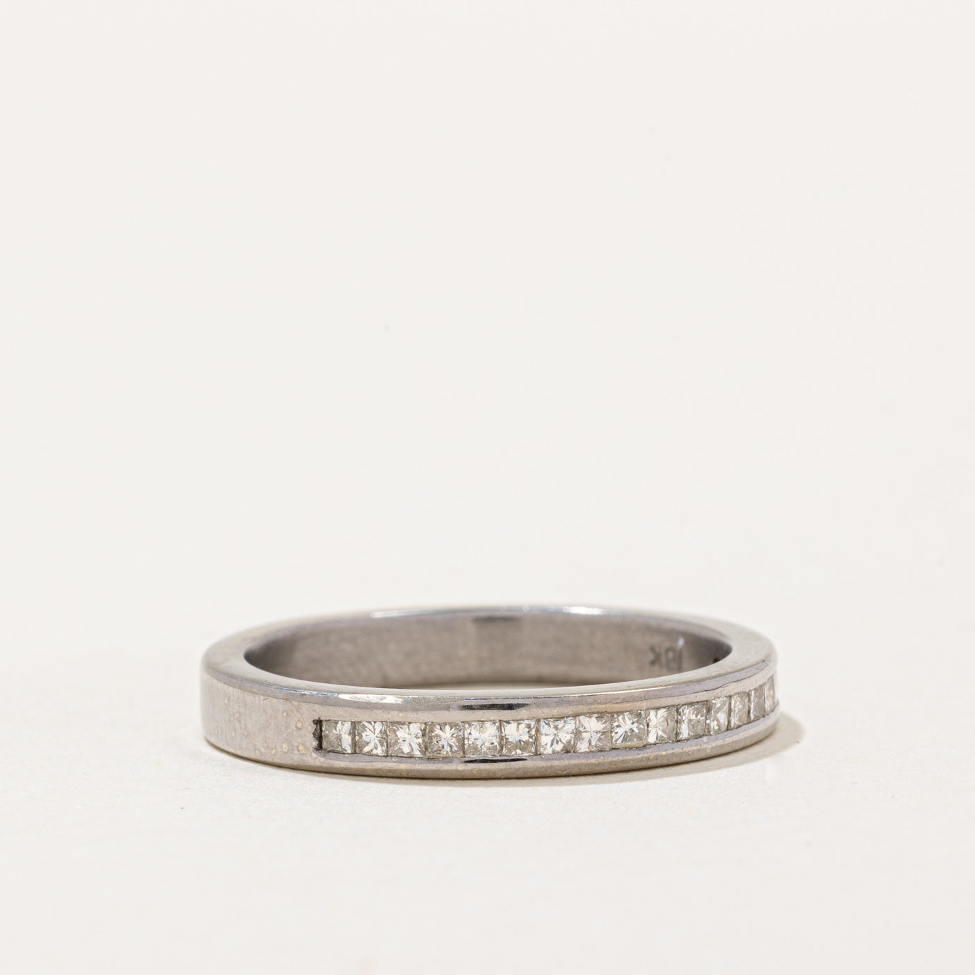 Diamond Semi Eternity Band | 0.38ctw | SZ 8 |
