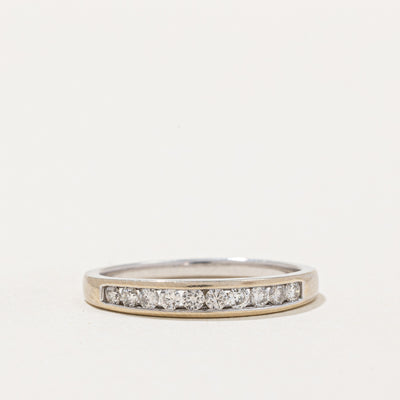 Channel Set Semi Eternity Diamond Band | 0.25ctw | SZ 6.5 |