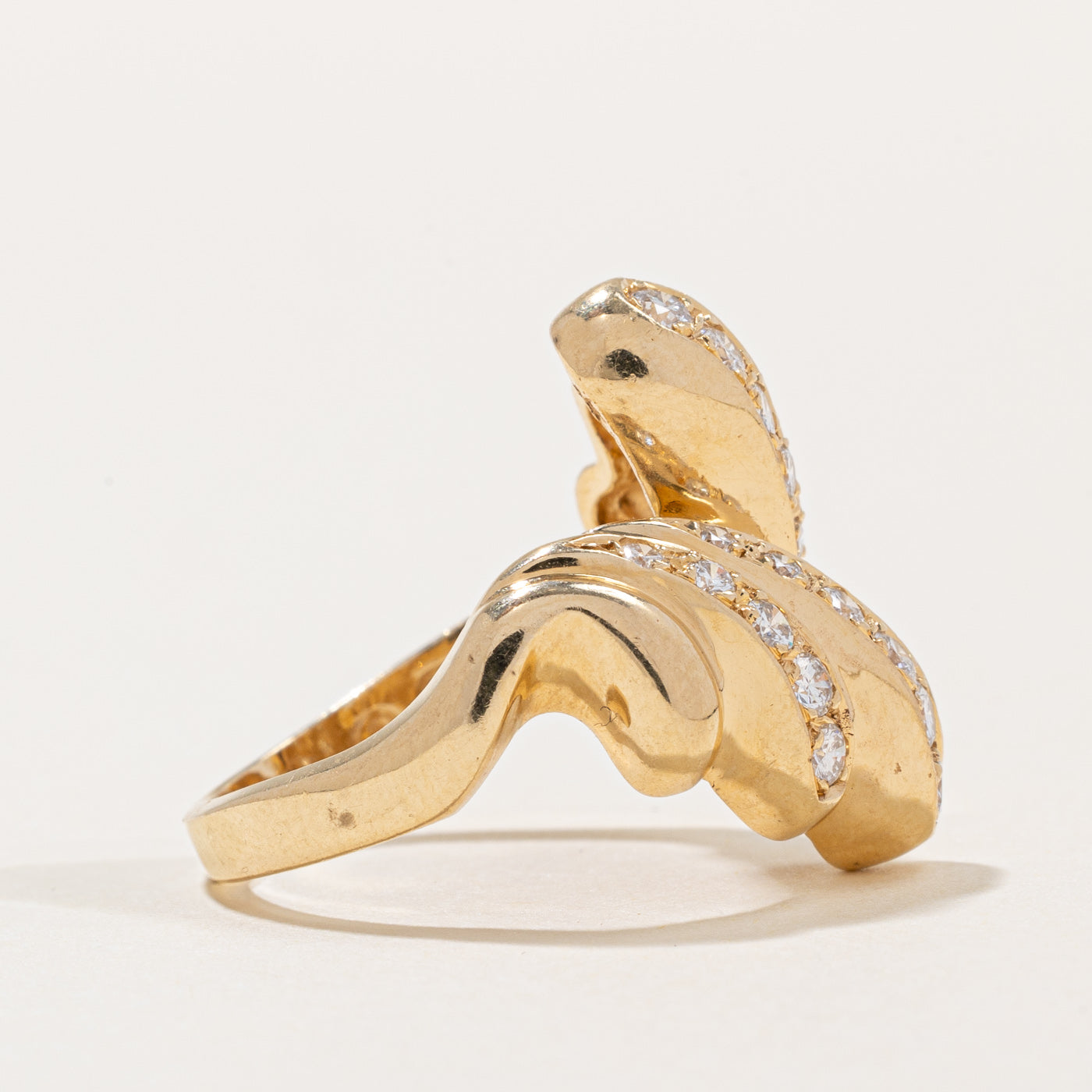 Diamond Cocktail Ring | 0.73ctw | SZ 6.75 |