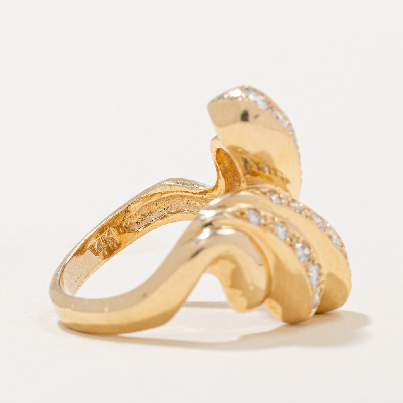 Diamond Cocktail Ring | 0.73ctw | SZ 6.75 |