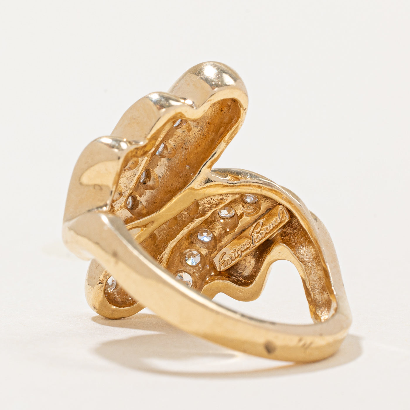 Diamond Cocktail Ring | 0.73ctw | SZ 6.75 |