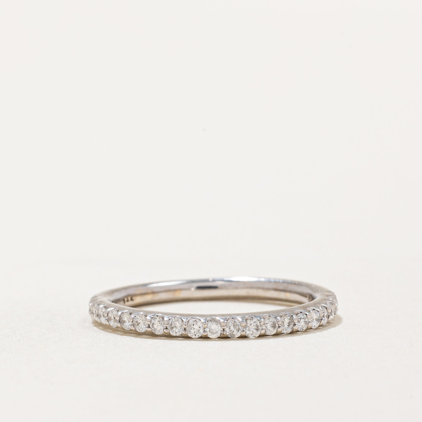 Diamond Semi Eternity Band | 0.21ctw | SZ 4.75 |