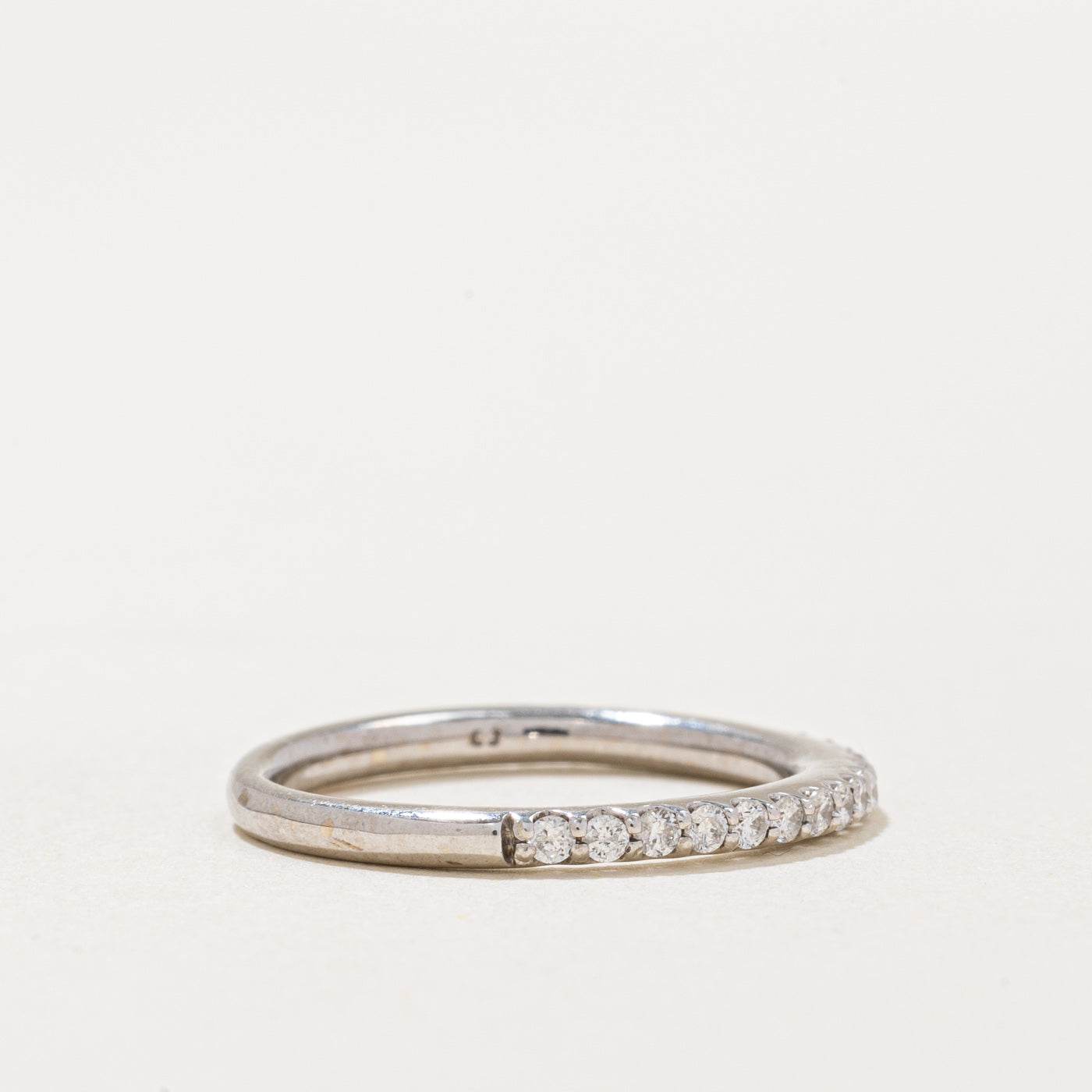 Diamond Semi Eternity Band | 0.21ctw | SZ 4.75 |