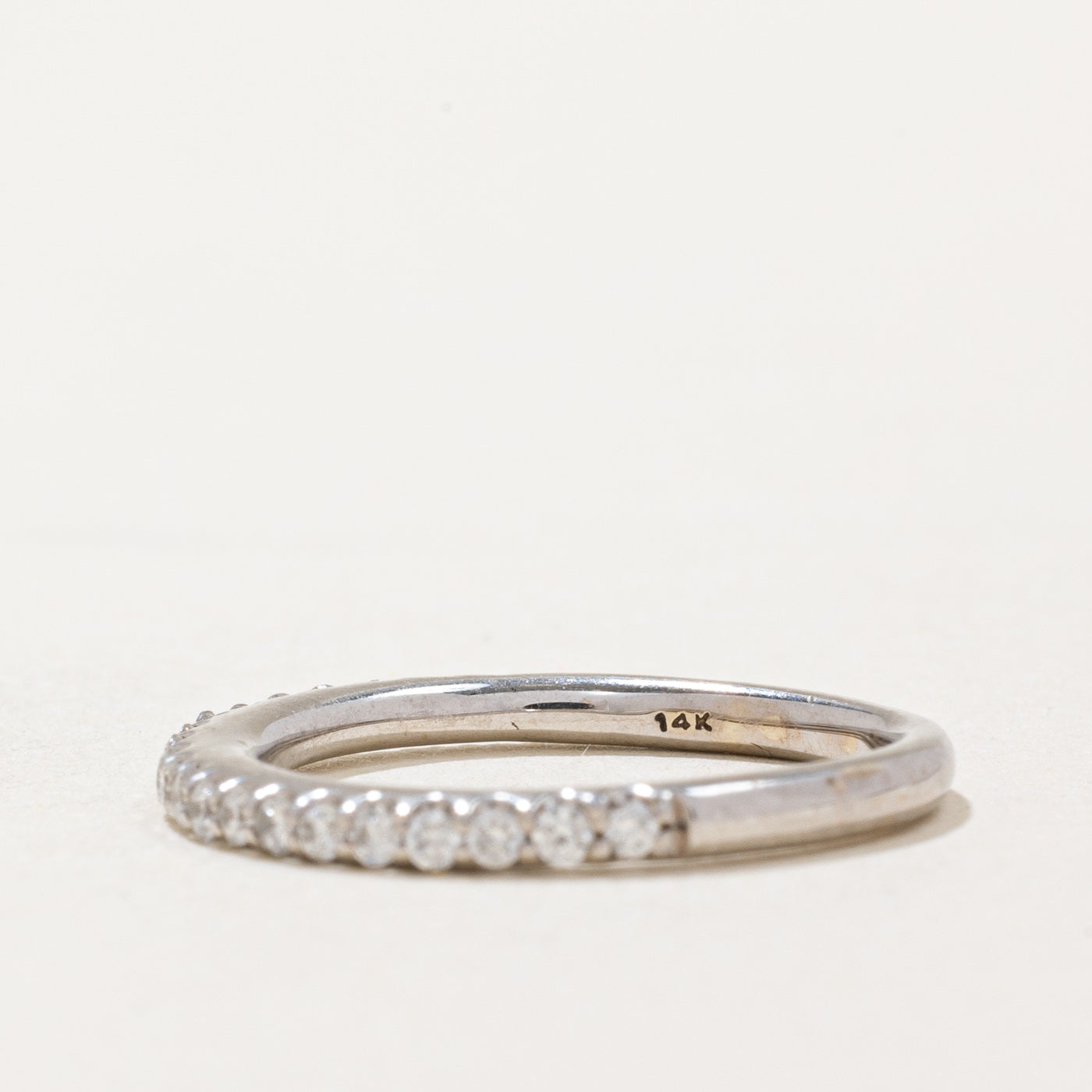 Diamond Semi Eternity Band | 0.21ctw | SZ 4.75 |