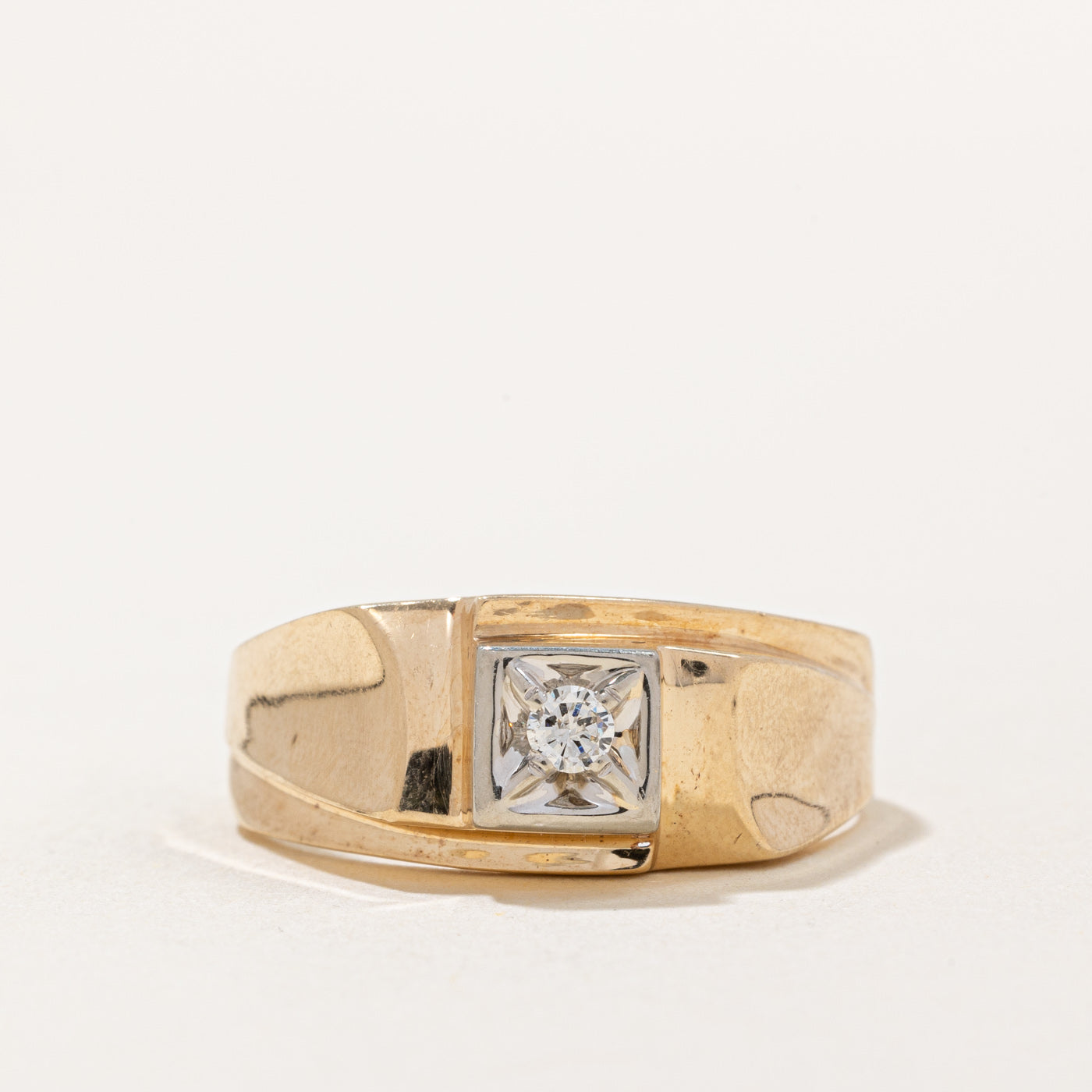 Illusion Set Diamond Ring | 0.10ct | SZ 12 |
