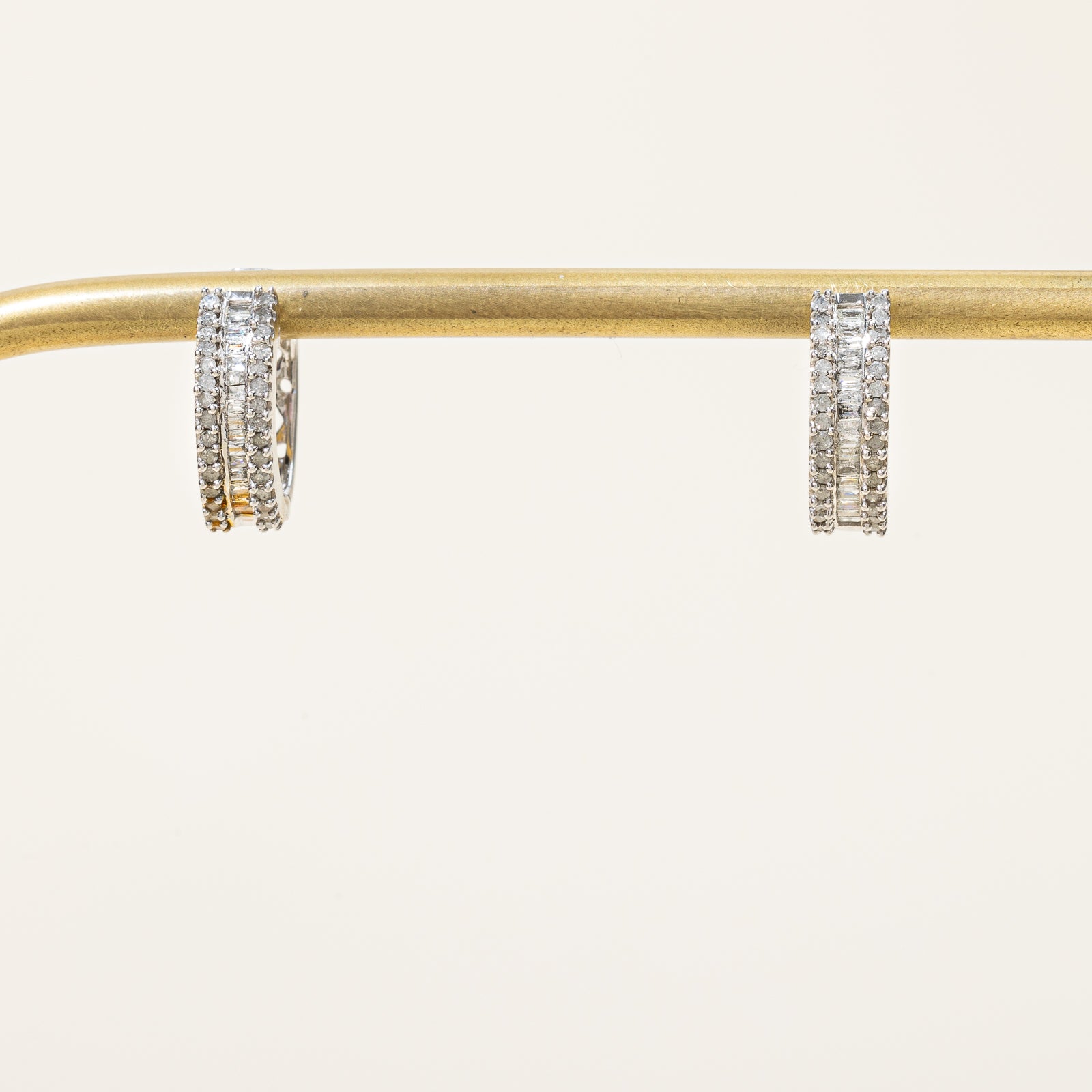 Diamond Huggie Earrings | 0.50ctw |