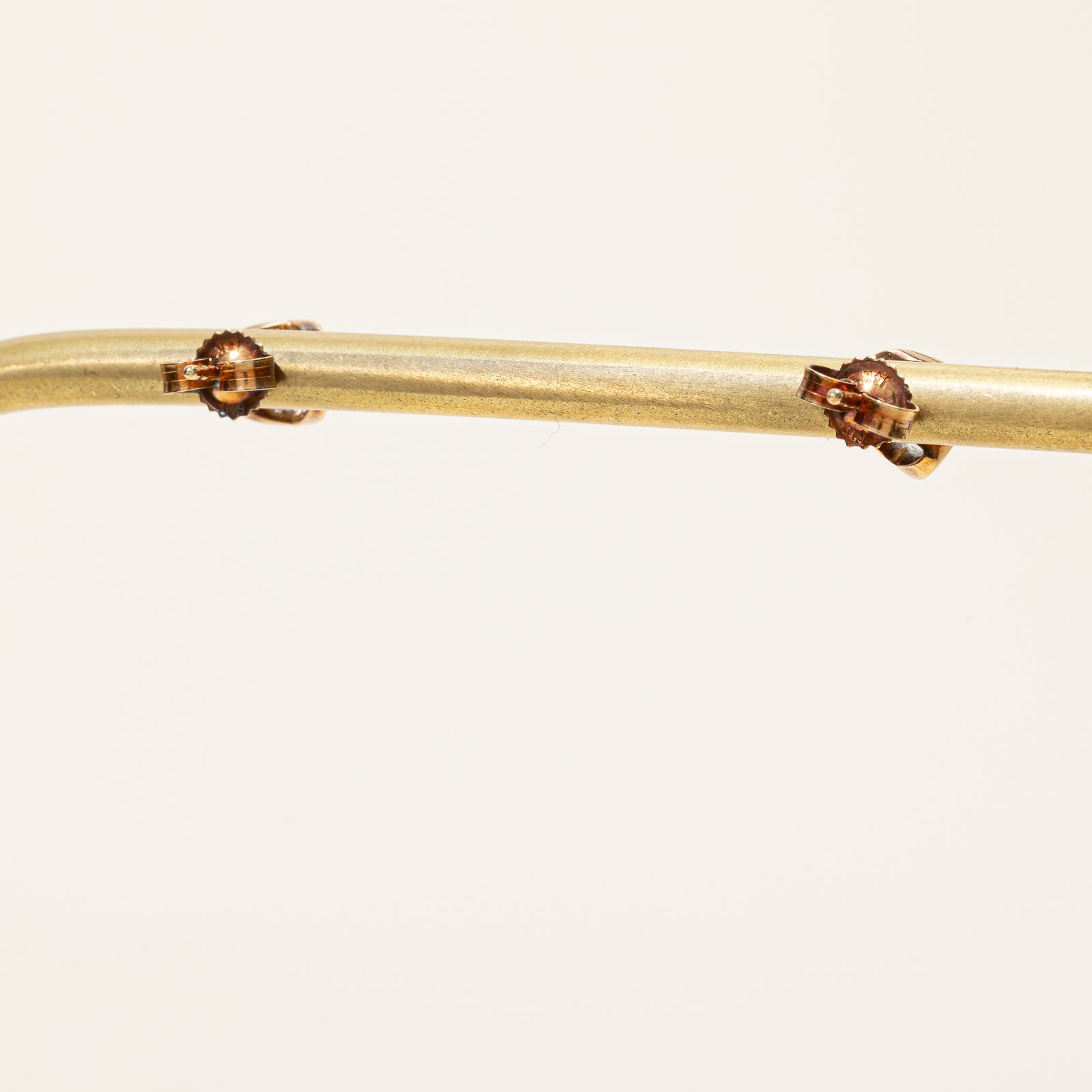Boucles d'oreilles puces en diamant serti tension | 0,41 ct | 